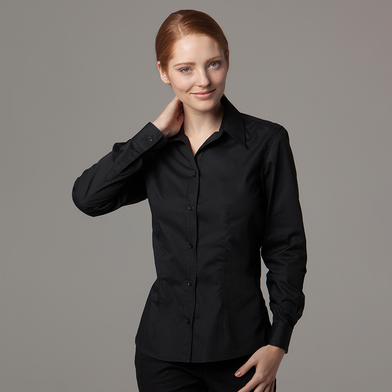 Women's bar shirt long sleeve - BAR STAFF & HOTEL UNIFORMS