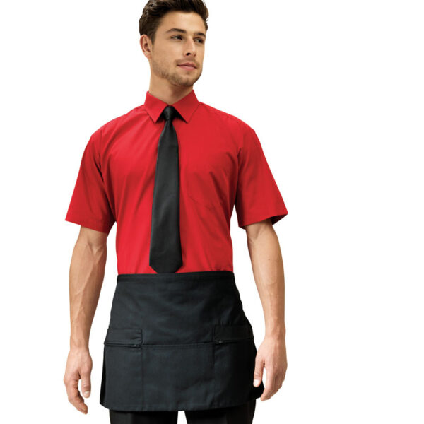 Waist Bar Apron With 2 Zip Pockets